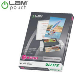 Leitz Meleglamináló fólia, 125 mikron, A5, fényes, UDT technológiával (E74930000) (E74930000)