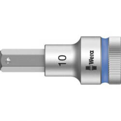Wera 8740 C HF 05003825001 Belső hatlap Dugókulcs bit betét 10 mm 1/2 (12, 5 mm)