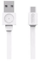 allocacoc USB-A --> Micro USB kábel fehér (10452WT/USBMBC)
