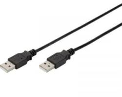ASSMANN USB kábel 1x USB 2.0 dugó A - 1x USB 2.0 dugó A 1, 80 m Fekete Digitus 678039 - aqua
