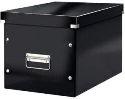 Leitz Click & Store Cube WOW tárolódoboz nagy, fekete (61080095) (61080095)