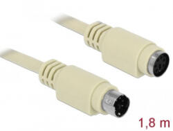 Delock PS/2 hosszabbító kábel 1, 8m (85805)