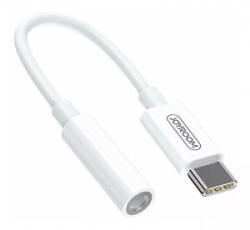 JOYROOM audió adapter (3.5mm jack aljzat - Type-C) fehér (SH-C1_W) (SH-C1_W)