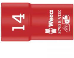 Wera 8790 B VDE 05004958001 Külső hatlap VDE dugókulcs betét 14 mm 3/8 (10 mm)