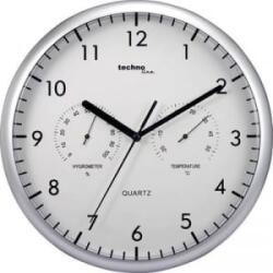 Technoline Analóg kvarc falióra hőmérséklet és légnedvesség mérővel, O 26 cm, Techno Line WT 650