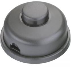 inter Bär 1 pólusú lábkapcsoló, 2 A 250 V/AC, fekete, 8009