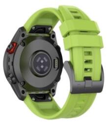 gigapack 22mm szilikon, QuickFit csatlakozású Garmin pótszíj világoszöld (GP-149224)