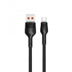 XO NB55 USB-A - Micro USB kábel 5A, 1m fekete