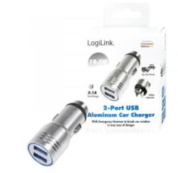 LogiLink USB autós töltő (PA0228) (PA0228) - aqua