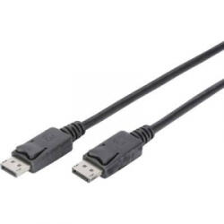 ASSMANN Kijelző csatlakozó Csatlakozókábel [1x DisplayPort dugó - 1x DisplayPort dugó] 2.00 m Fekete
