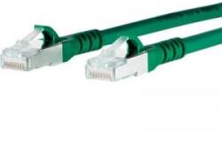METZ CONNECT RJ45 Hálózati csatlakozókábel, CAT 6A S/FTP [1x RJ45 dugó - 1x RJ45 dugó] 1 m, zöld BTR Netcom (1308451055-E)