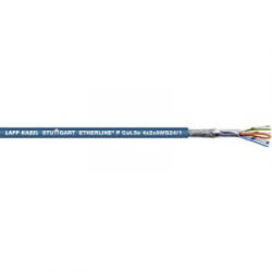 LAPP 2170296-1 Hálózati kábel CAT 5e SF/UTP 4 x 2 x 0.22 mm2 Kék méteráru (2170296-1)