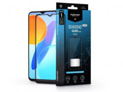 MyScreen Protector Diamond Glass Lite Edge2.5D Full Glue Honor X8 5G edzett üveg kijelzővédő fólia fekete kerettel (LA-2297) (LA-2297)
