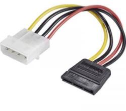 Renkforce Átalakító kábel, 15 cm, 1x SATA alj 15 pól. , - 1x IDE dugó 4 pól. , renkforce - aqua