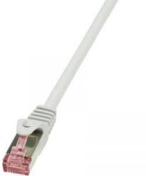 LogiLink RJ45 Hálózati csatlakozókábel, CAT 6 S/FTP [1x RJ45 dugó - 1x RJ45 dugó] 0, 25 m, szürke LogiLink - aqua