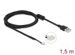 Delock USB 2.0 kamera modul kábel 1.5m fekete (96001) (96001)