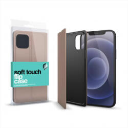 XPRO Soft Touch Flip Case Huawei P Smart 2021 készülékhez, rosegold (124973)