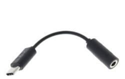 Sony audió adapter (Type-C, - 3.5mm jack aljzat) FEKETE (EC260)