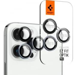 Spigen GLAS. tR EZ Fit Optik Pro iPhone 15 Pro/15 Pro Max/14 Pro/14 Pro Max kameravédő lencse (AGL06159) (AGL06159)