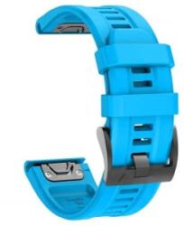 Cellect Garmin Fenix7/7Pro/5/6 22mm szilikon óraszíj kék (CEL-STRAPFENIX722-BL) (CEL-STRAPFENIX722-BL)