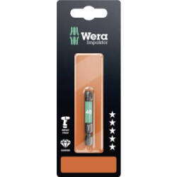 Wera Gyémántbevonatos ötvözött szerszámacél Impaktor Torx BIT, T 40 Wera 867/4 IMP DC SB SiS 05073967001 (05073967001)
