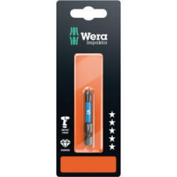 Wera 840/4 IMP DC 1 x 4, 0x50 Impaktor Bit Wera 05073944001 hossz: 50 mm - aqua