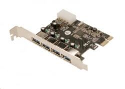 LogiLink PC0057A 4x USB 3.0 bővítő kártya PCIe
