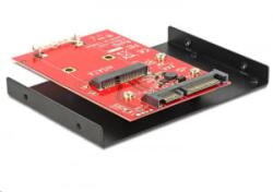 Delock mSATA SSD -> 3.5' beépítő szett fekete (62415)