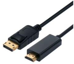 Standard DisplayPort - HDMI adapter kábel 5m fekete (S3683-10) (S3683-10)