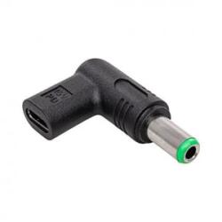 Akyga notebook töltő adapter USB Type-C / 6, 3 x 3, 0 mm (AK-ND-C18) (AK-ND-C18) - aqua