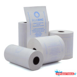  Hőpapír 57 mm széles, 13fm hosszú, cséve 12mm, 10 tekercs/csomag, ( 57/35 ) BPA mentes Bluering® (TH571335)