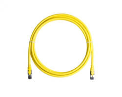 NIKOMAX patch kábel UTP, CAT6, PVC, 5m, sárga (NMC-PC4UE55B-050-YL) (NMC-PC4UE55B-050-YL)
