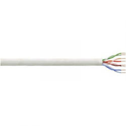 LogiLink CPV0022 Hálózati kábel CAT 6 U/UTP 4 x 2 x 0.13 mm2 Szürke 305 m