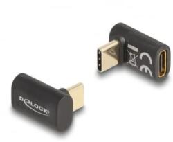 Delock USB-adapter 40 Gbps USB Type-C PD 3.0 100 W 8K 60 Hz fekete (60056) - aqua