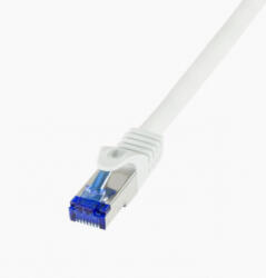 LogiLink Patch kábel Ultraflex Cat. 6A S/FTP 1m fehér (C6A031S)
