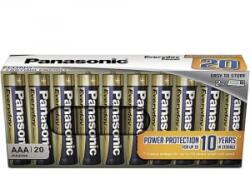 Panasonic 1, 5V AAA/mikro tartós alkáli elem (20db/csomag) (LR03EPS/20CBE) (LR03EPS/20CBE)