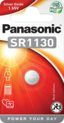 Panasonic SR-1130EL/1B ezüst-oxid óraelem (1 db / bliszter) (SR-1130EL/1B) - aqua
