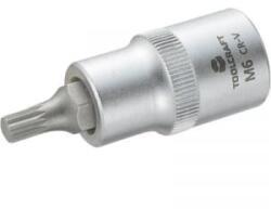 TOOLCRAFT Dugókulcs betét 12, 5 mm (1/2), sokfogú bittel M6, hossz: 55 mm, TOOLCRAFT (816086)