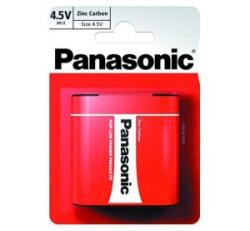 Panasonic elem (3R12, 4.5V, cink-karbon) 1db /csomag (3R12R-1BP / 3R12Z/1BP) - aqua