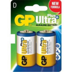 GP Batteries Ultra Plusz alkáli góliát D elem (2db/csomag) (GP13AUP-BL2) (GP13AUP-BL2) - aqua