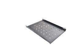 WP RNA Fix rack polc 1U 600x350mm fekete (WPN-AFS-41060-B)