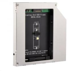 Gembird M. 2 SSD beépítő keret notebook ODD helyére (A-SATA12M2-01)