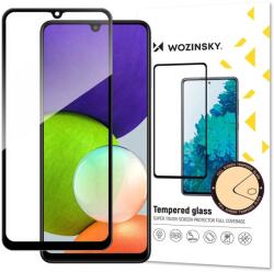 Wozinsky Tempered Glass Full Glue Super Tough üvegfólia teljes fedéssel és kerettel, Samsung Galaxy A22 4G fekete