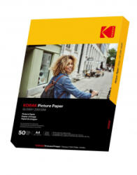 Kodak Picture High Gloss fotópapír 230g, A4, 50db (KO-9891267) (KO-9891267)