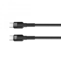 ColorWay Type-C - Type-C kábel 1m fekete (CW-CBPDCC047-BK) (CW-CBPDCC047-BK)