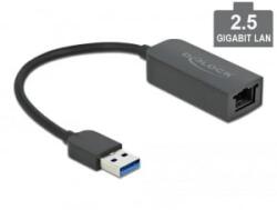 Delock USB-A adapter apa - 2, 5 Gigabit LAN kompakt (66646) (66646)