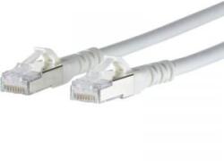 METZ CONNECT RJ45 Hálózati csatlakozókábel, CAT 6A S/FTP [1x RJ45 dugó - 1x RJ45 dugó] 3 m, fehér BTR Netcom (1308453088-E)
