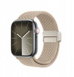 Dux Ducis Apple Watch 4/5/6/7/8/9/SE/Ultra 42/44/45/49mm pótszíj bézs (GP-152403)