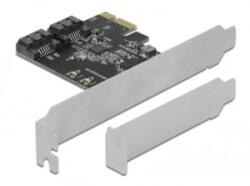Delock 2x SATA bővítő kártya PCI-E (90431)