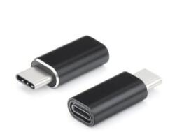 Gigapack Adapter (Type-C, - lightning 8 pin aljzat) FEKETE